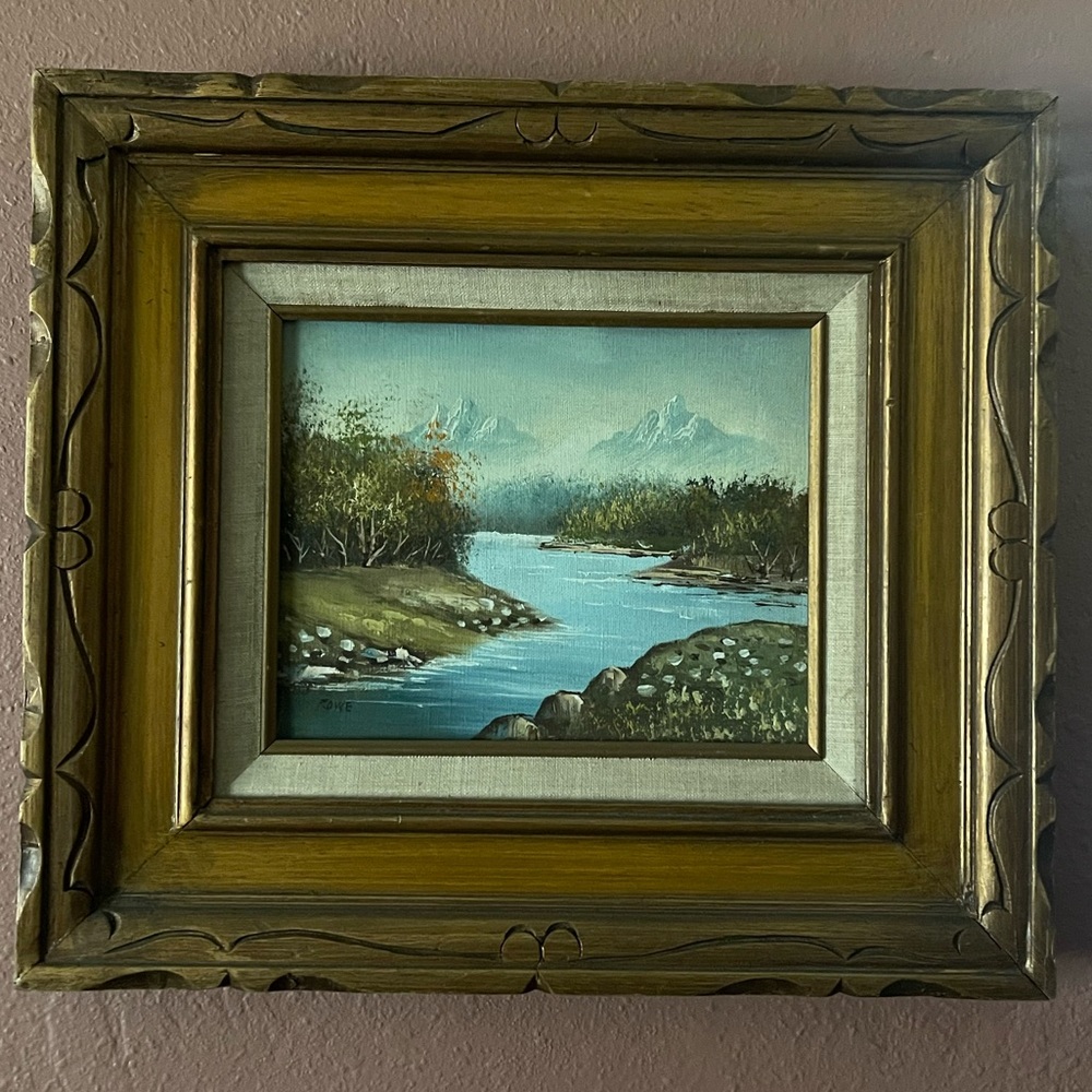 Wood frame - Picture 2 of 4